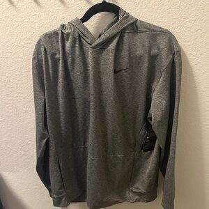 Nike Charcoal DRI-FIT Hoodie